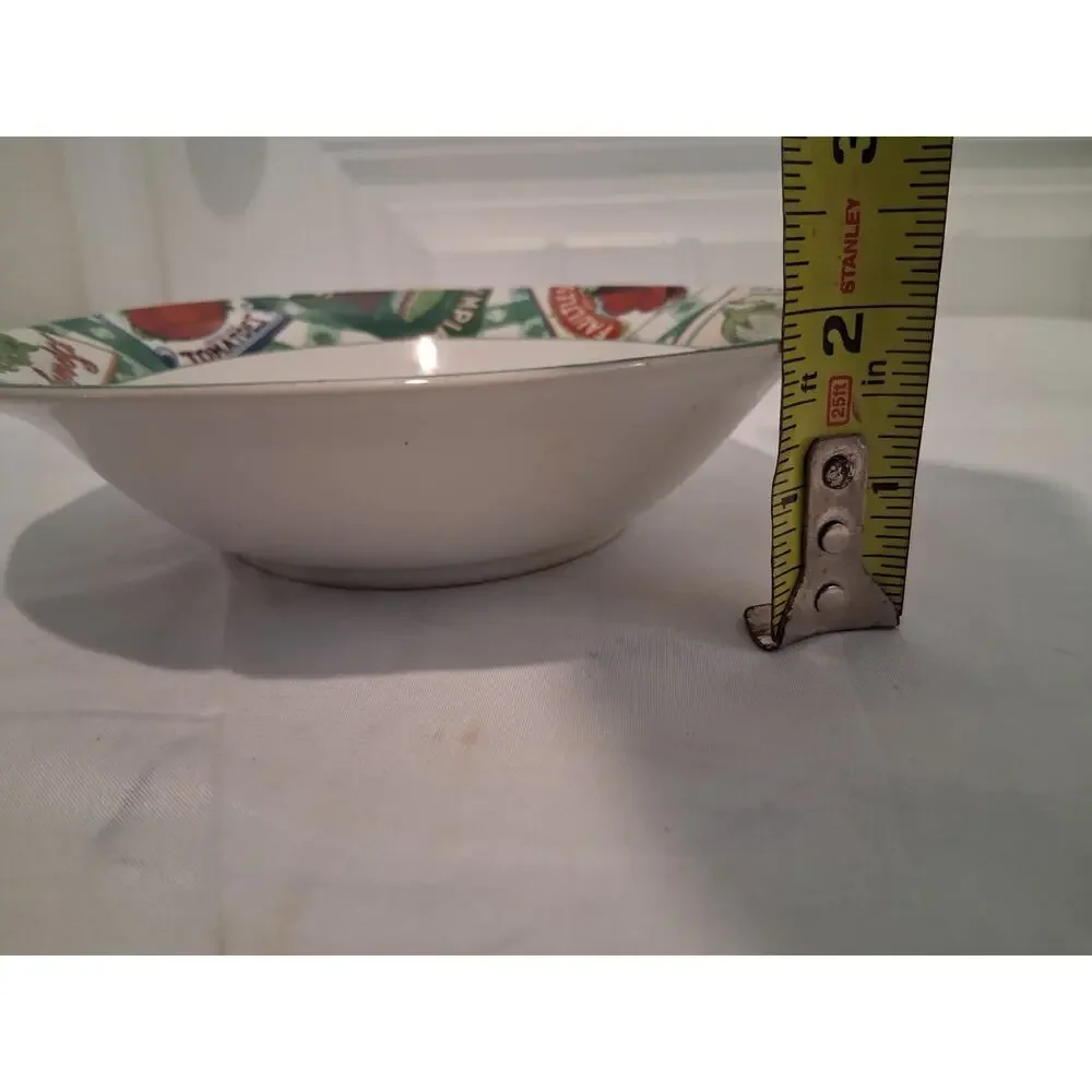 Set of 8 Vintage 1994 Fitz & Floyd Omnibus Habitat Americana Soup Bowls
